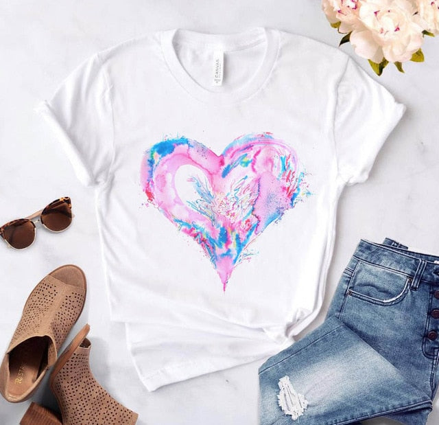 Heart Ladies T-shirt